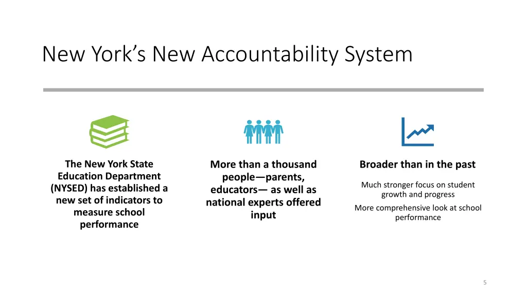 new york s new accountability system