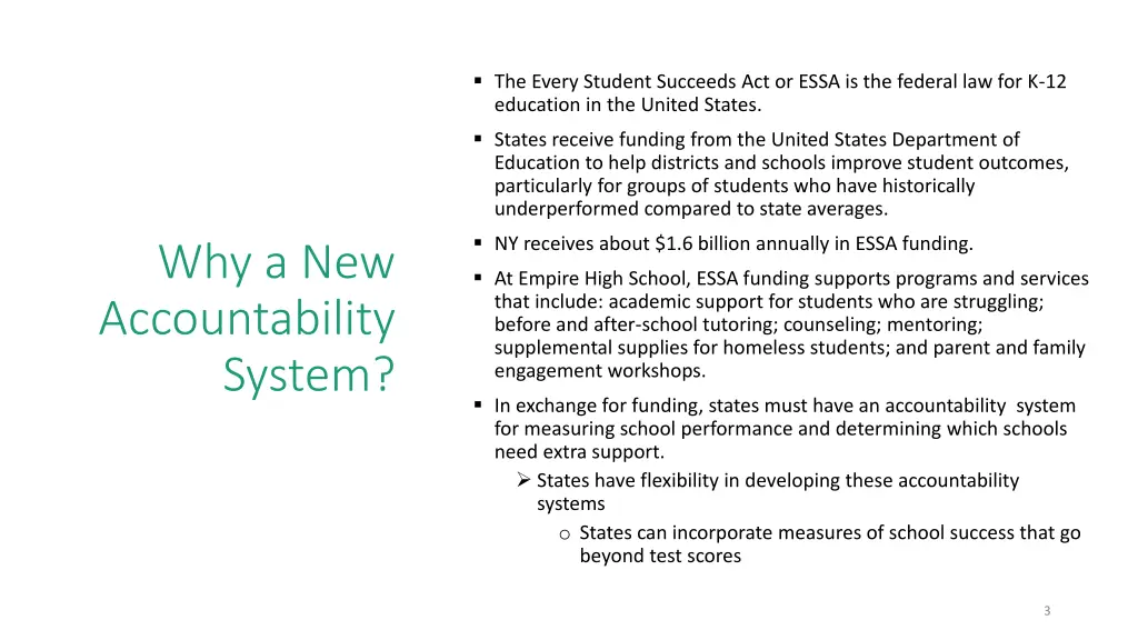 the every student succeeds act or essa