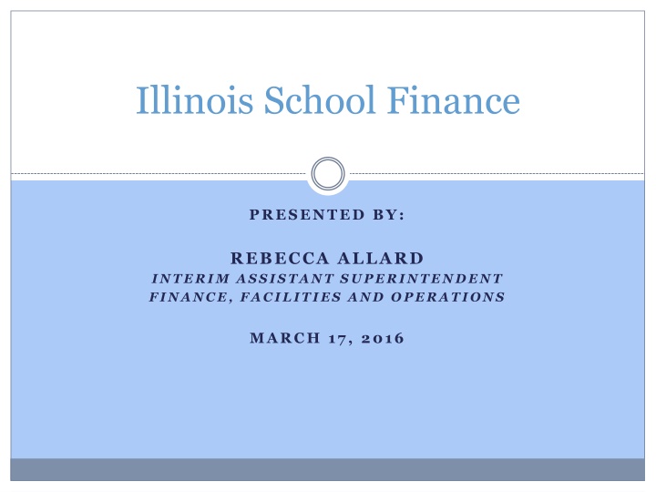 illinois school finance