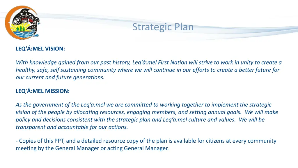 strategic plan