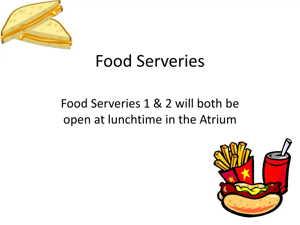 food serveries