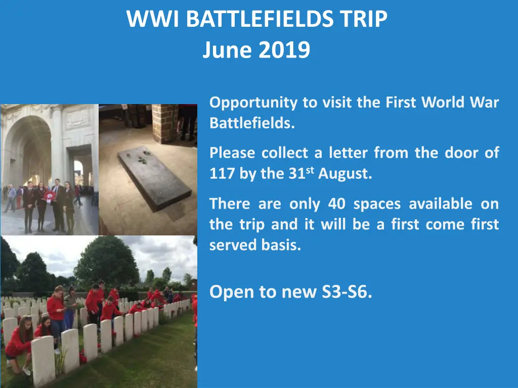 wwi battlefields trip june 2019