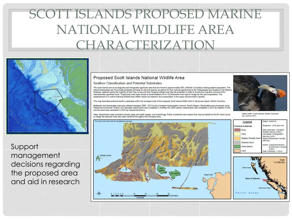 scott islands proposed marine national wildlife