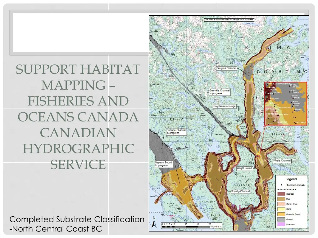 support habitat mapping fisheries and oceans