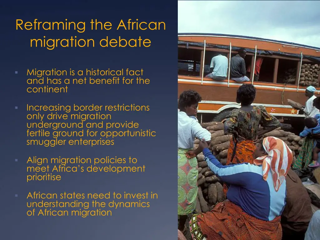 reframing the african migration debate