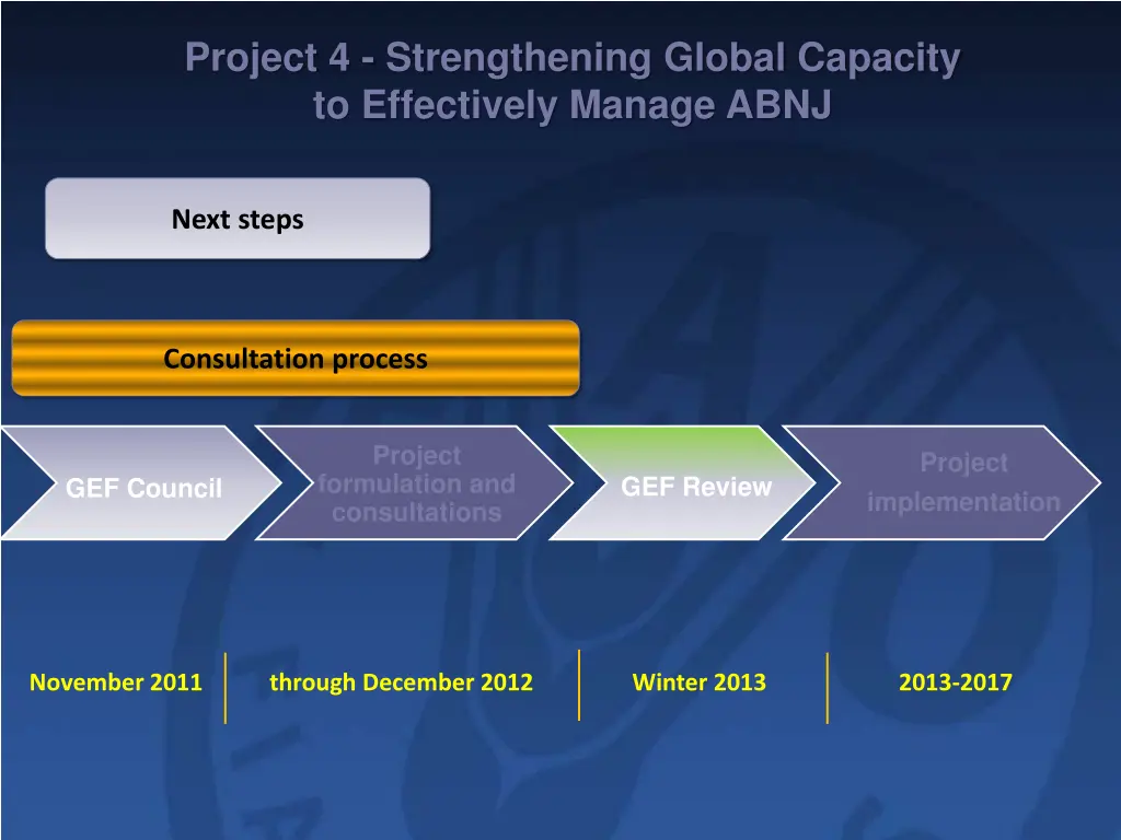 project 4 strengthening global capacity 6