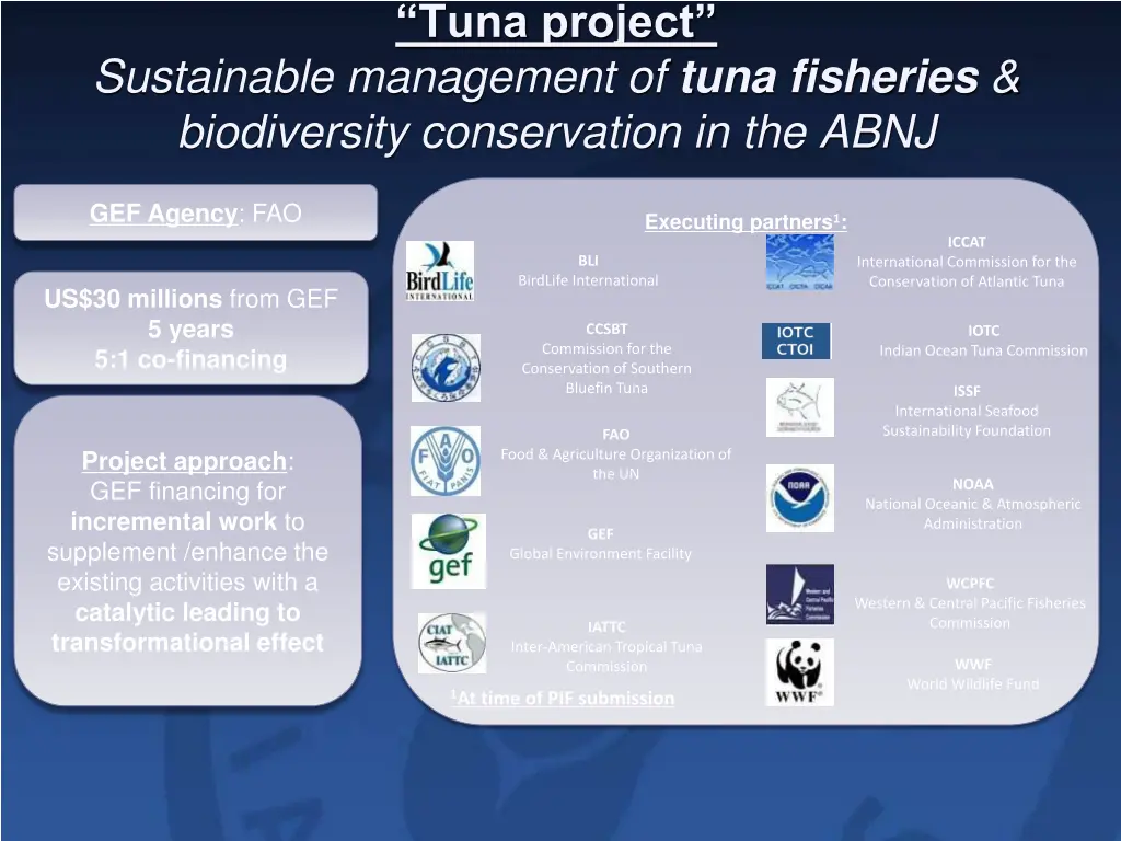 tuna project