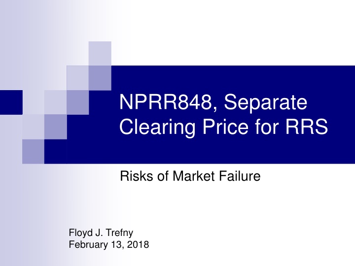 nprr848 separate clearing price for rrs