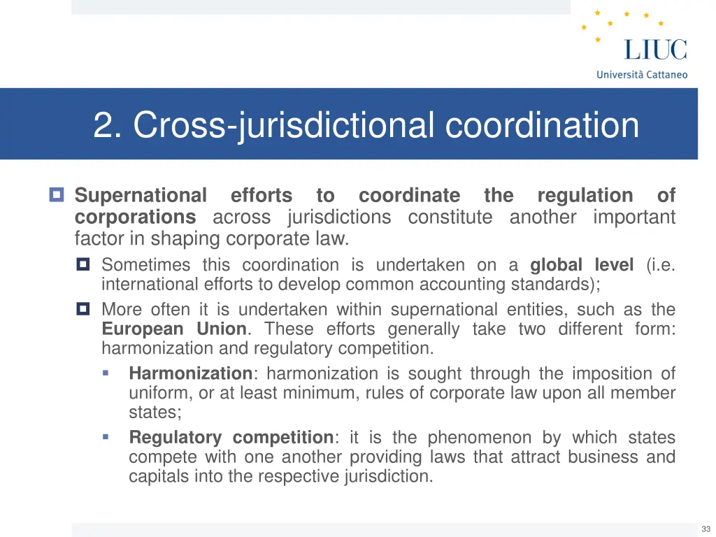 2 cross jurisdictional coordination