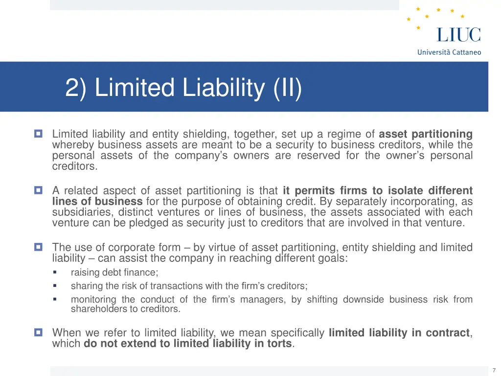 2 limited liability ii