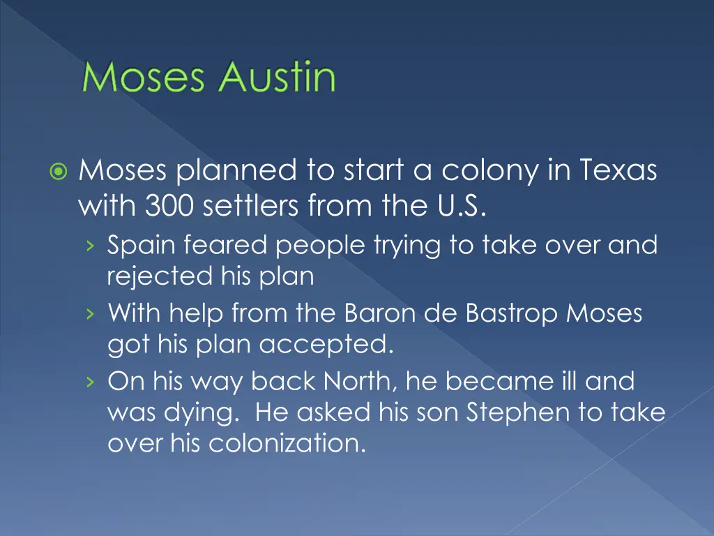 moses austin