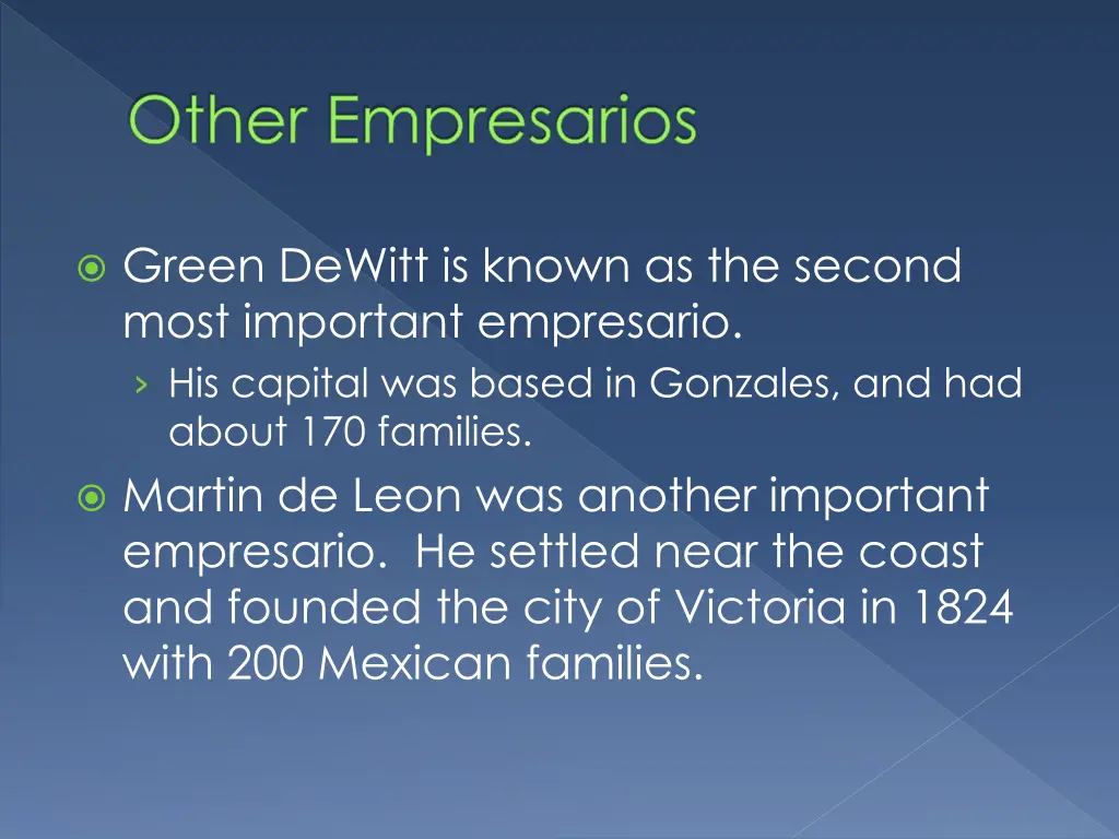 other empresarios