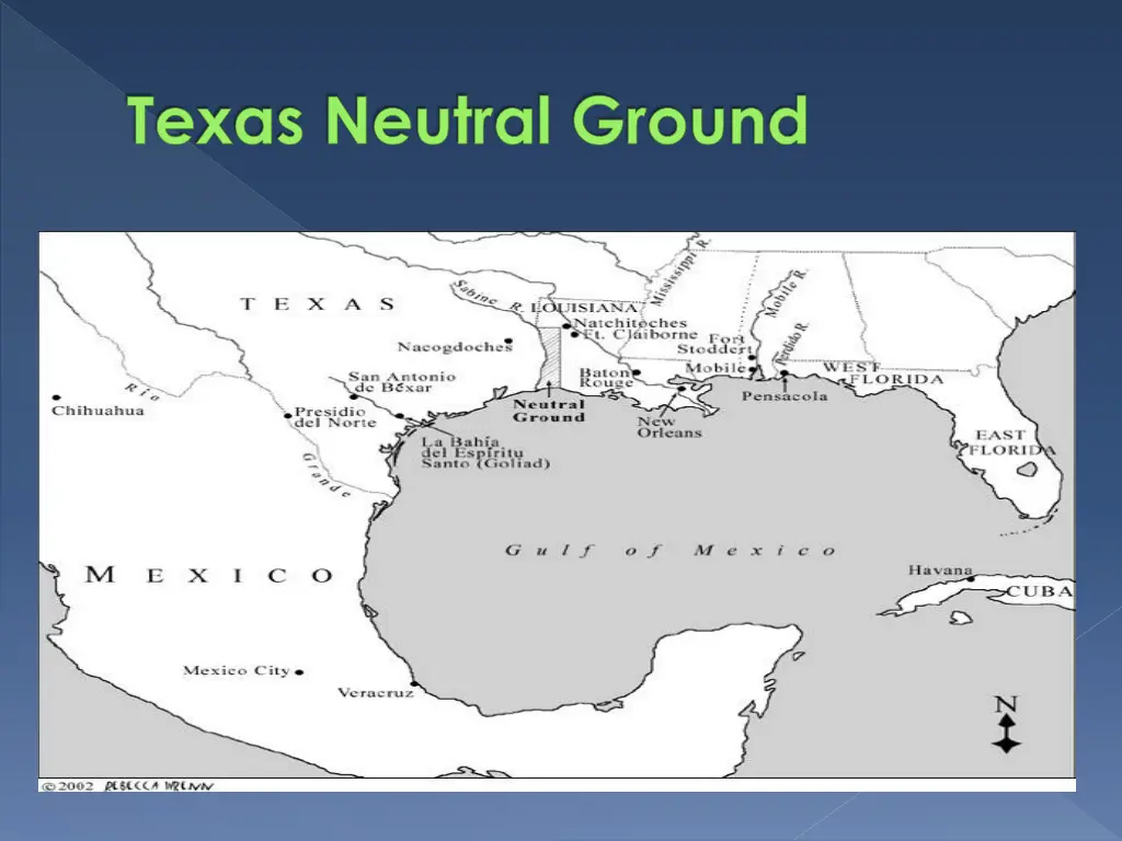 texas neutral ground