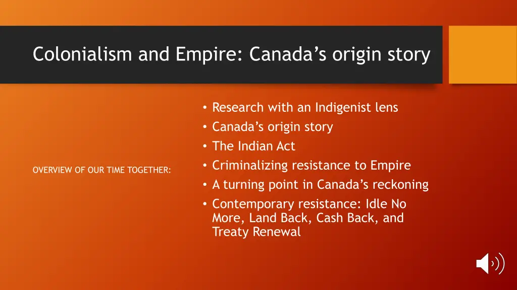 colonialism and empire canada s origin story