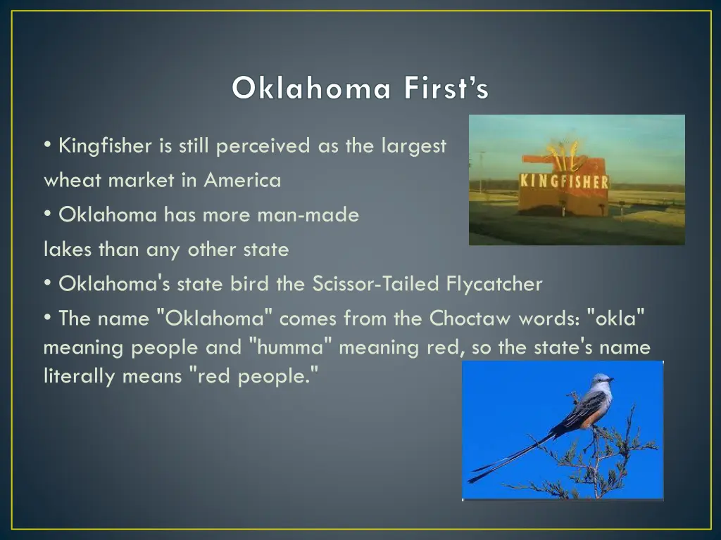 oklahoma first s 1