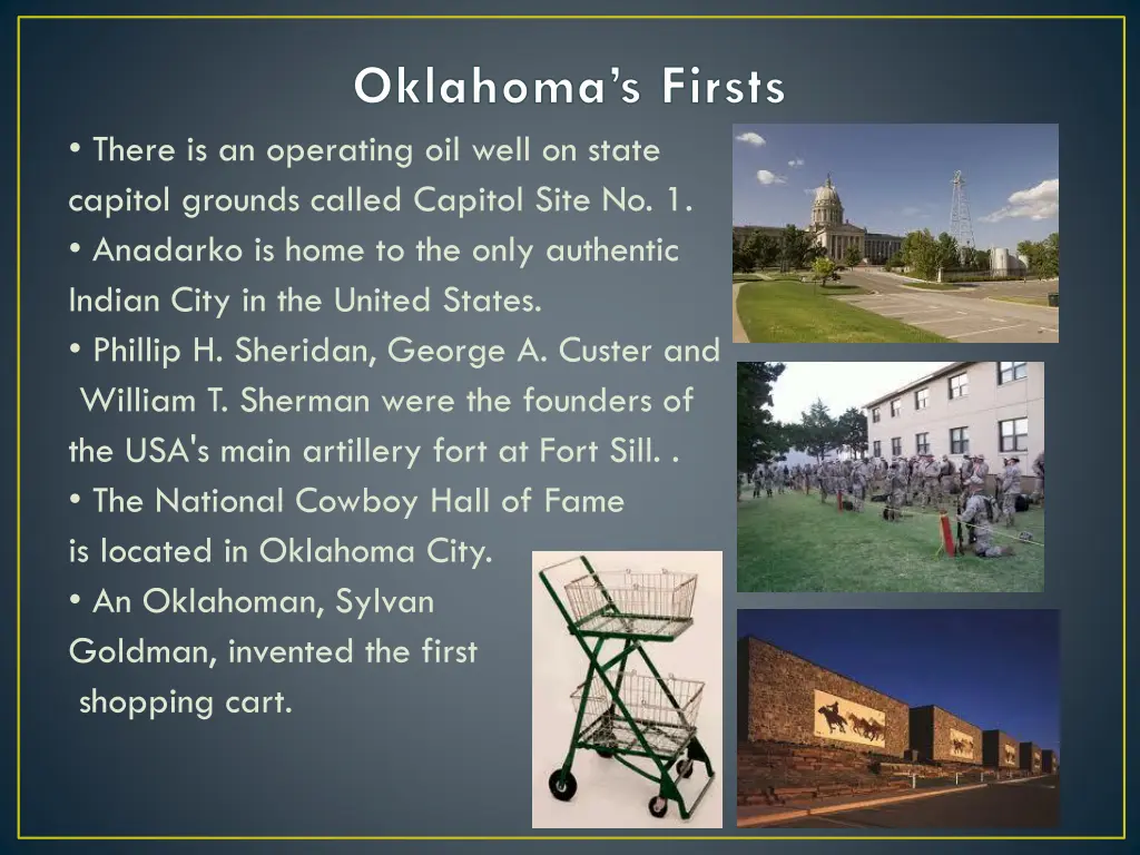 oklahoma s firsts