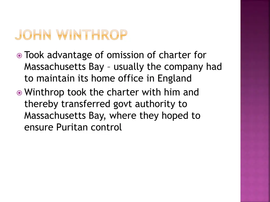 john winthrop