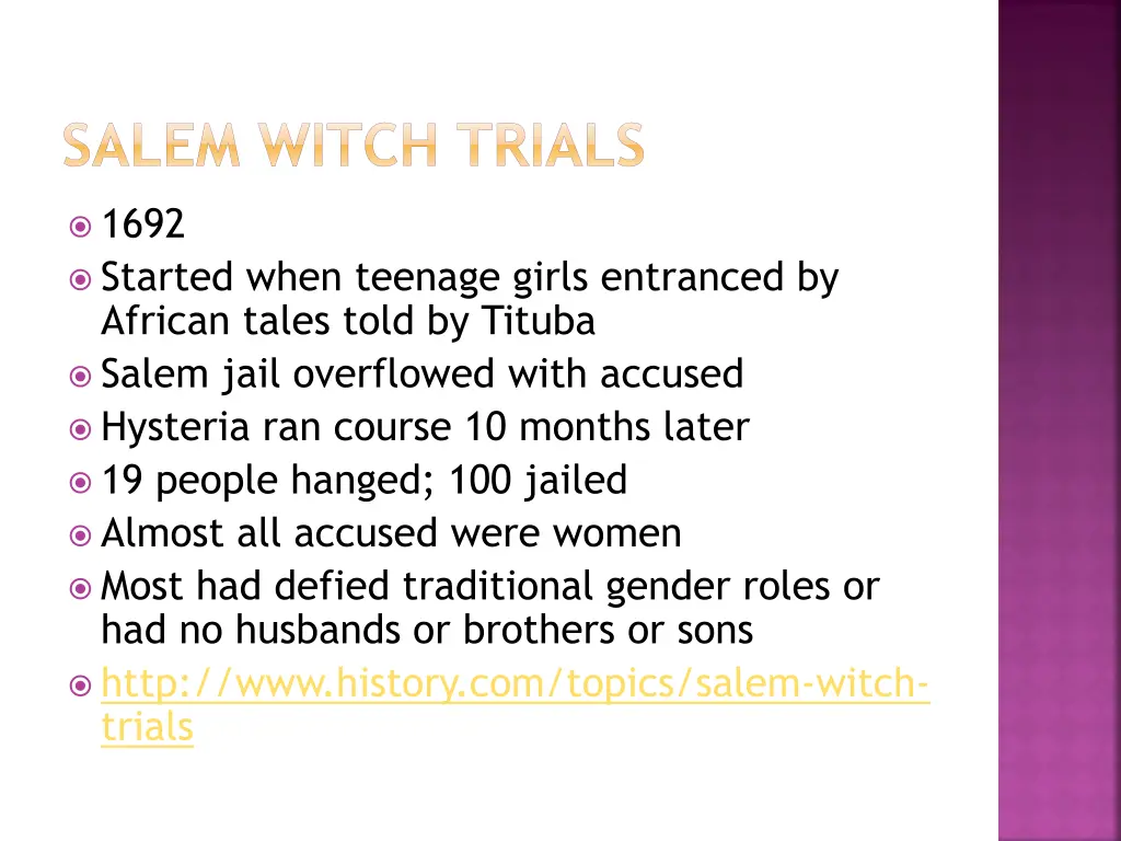 salem witch trials