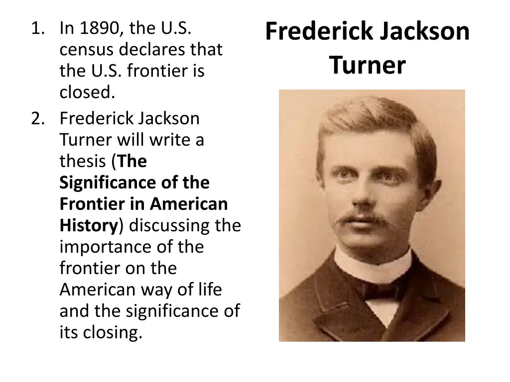 frederick jackson turner