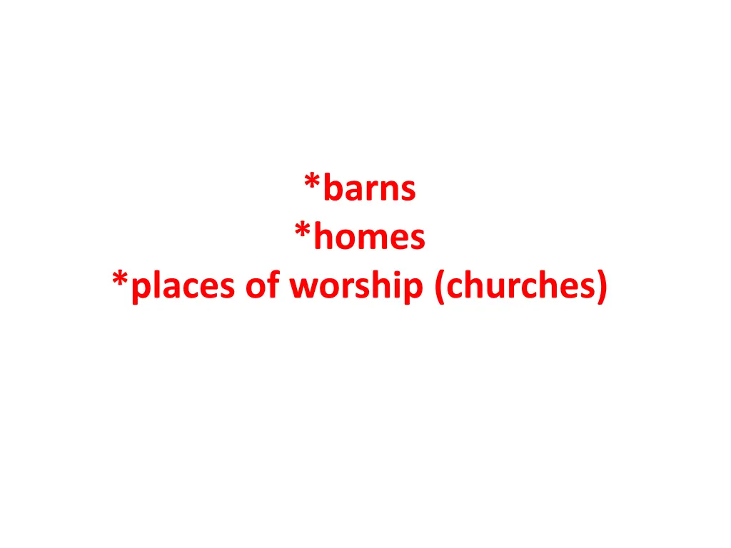 barns homes