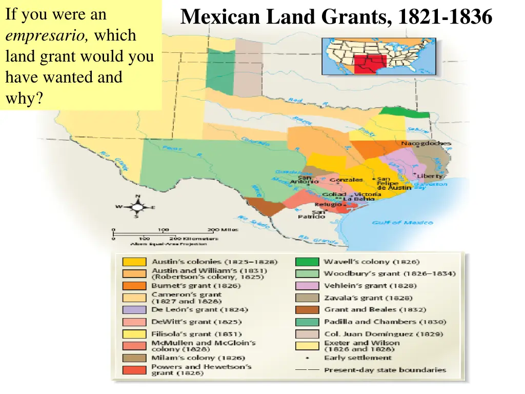 mexican land grants 1821 1836