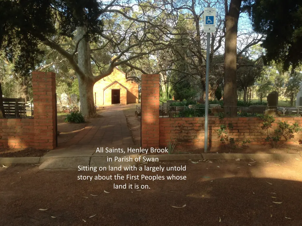 all saints henley brook in parish of swan sitting