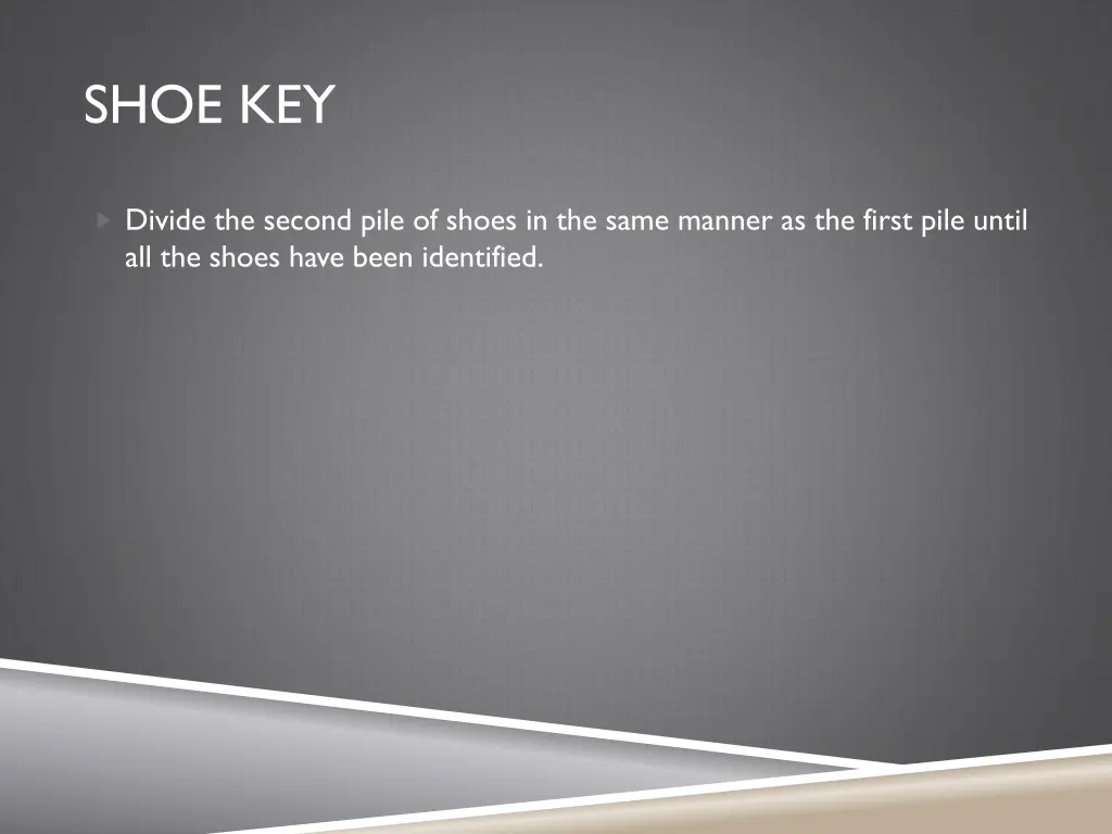 shoe key 2