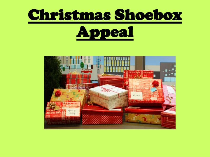 christmas shoebox christmas shoebox appeal appeal