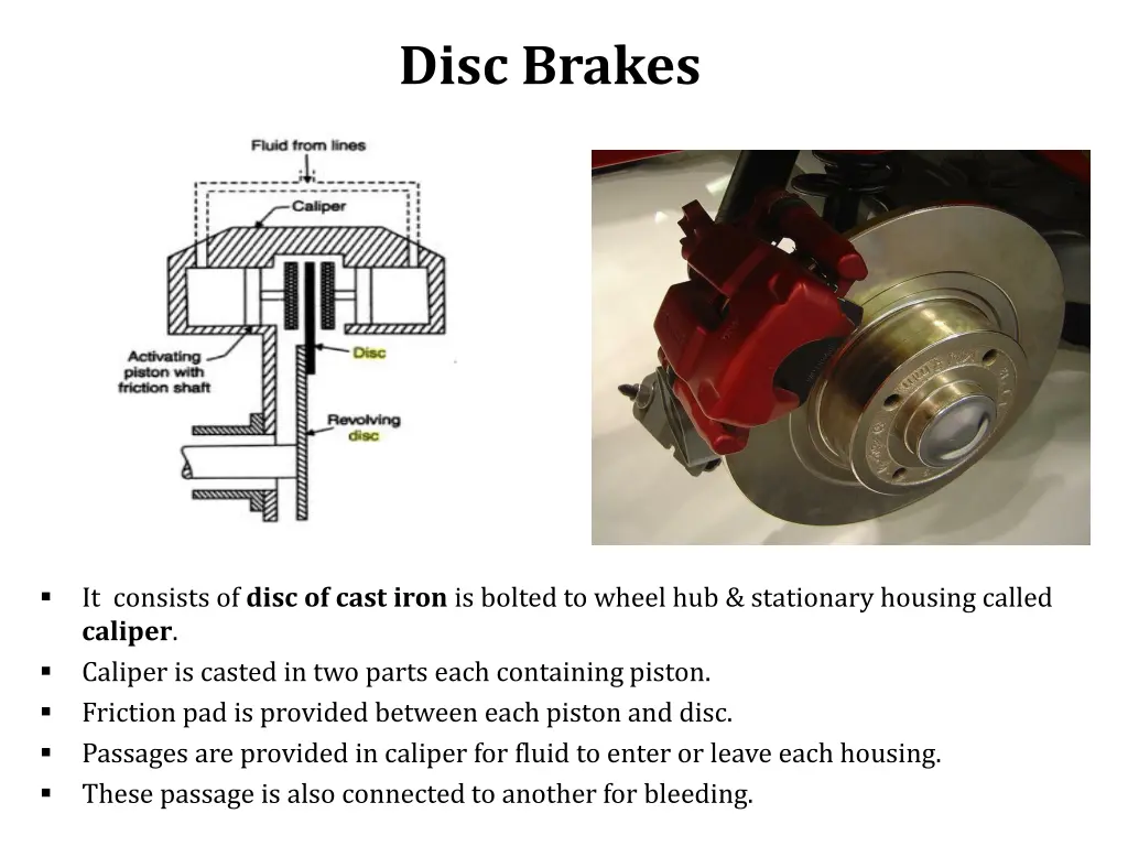 disc brakes