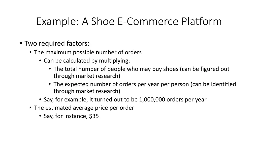 example a shoe e commerce platform 1