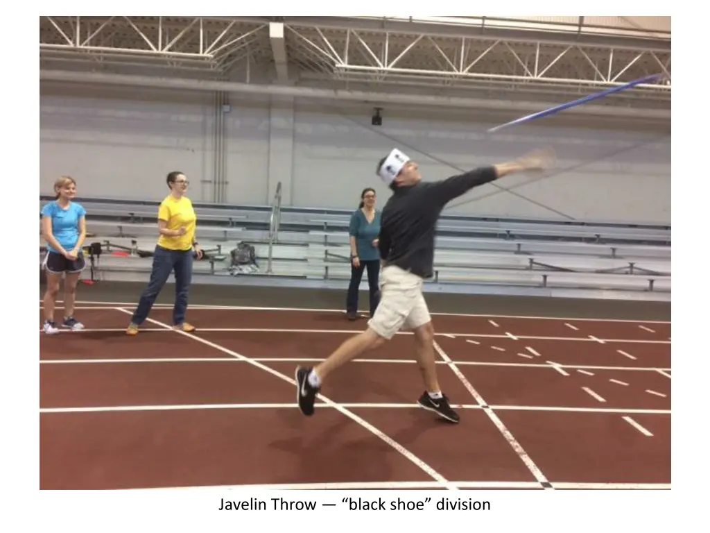 javelin throw black shoe division