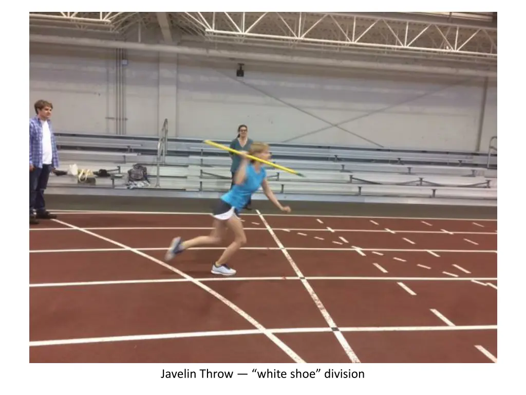 javelin throw white shoe division