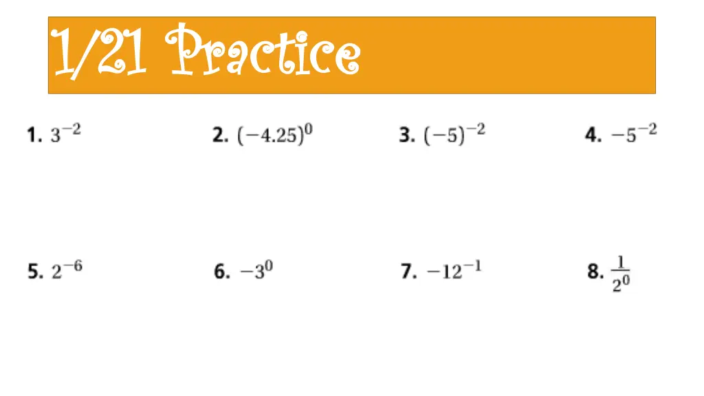 1 21 practice 1 21 practice