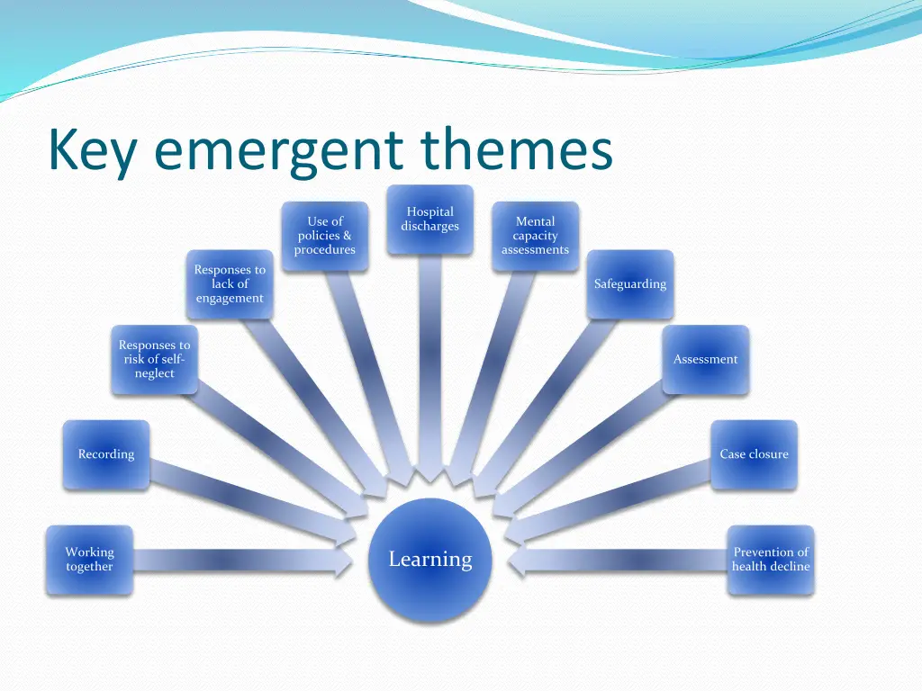 key emergent themes