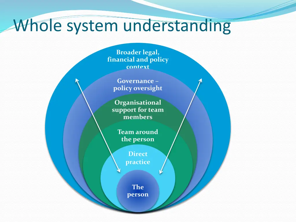 whole system understanding