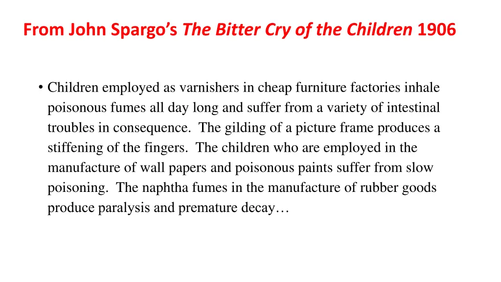 from john spargo s the bitter cry of the children 3