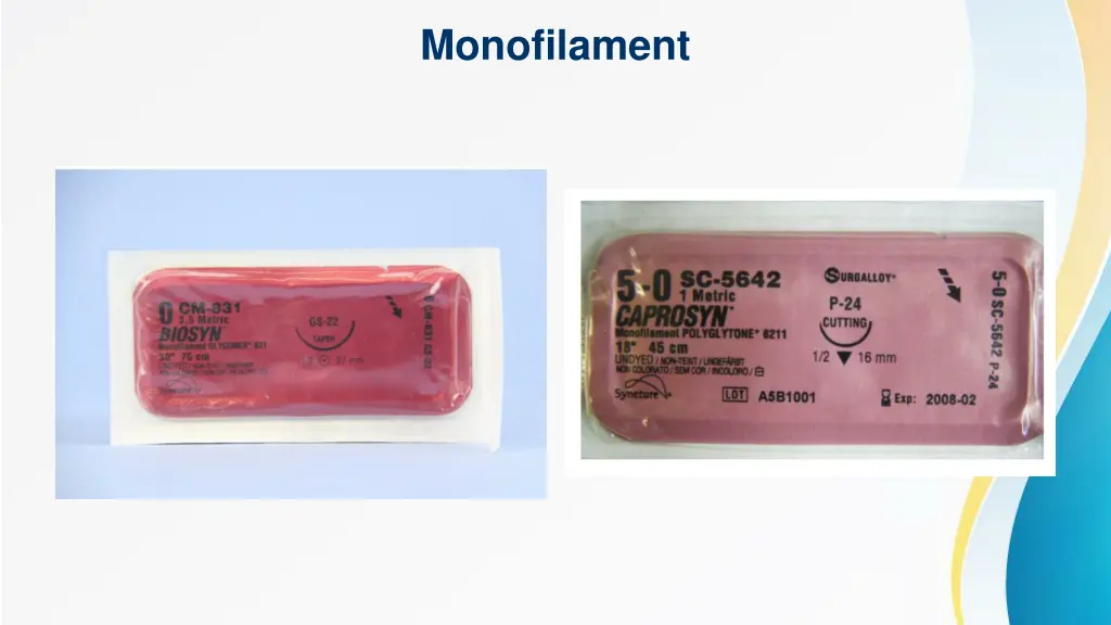 monofilament 1