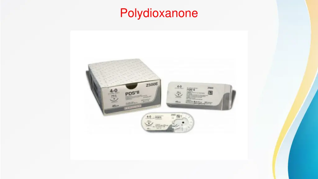 polydioxanone 1