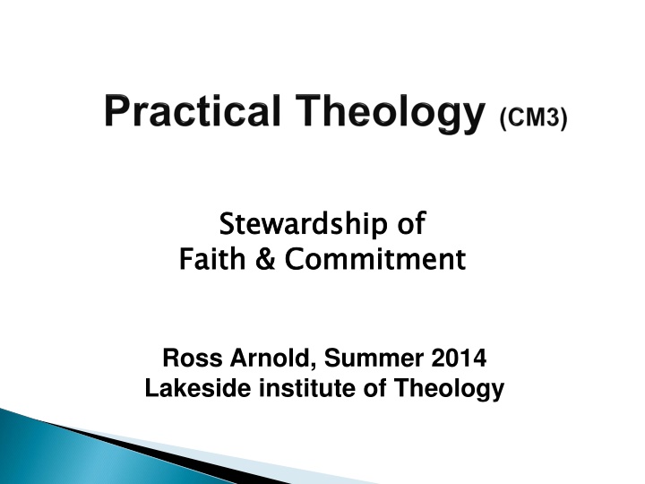 stewardship of faith commitment