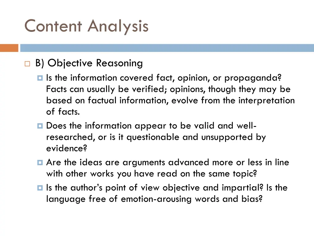 content analysis 2