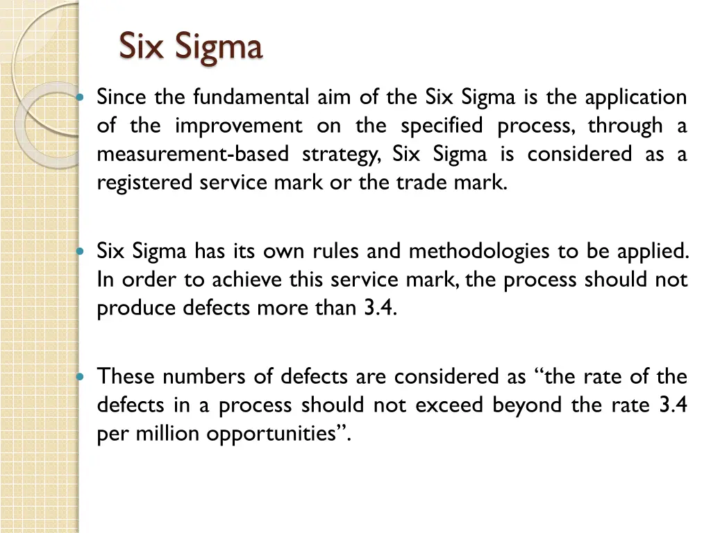 six sigma 2