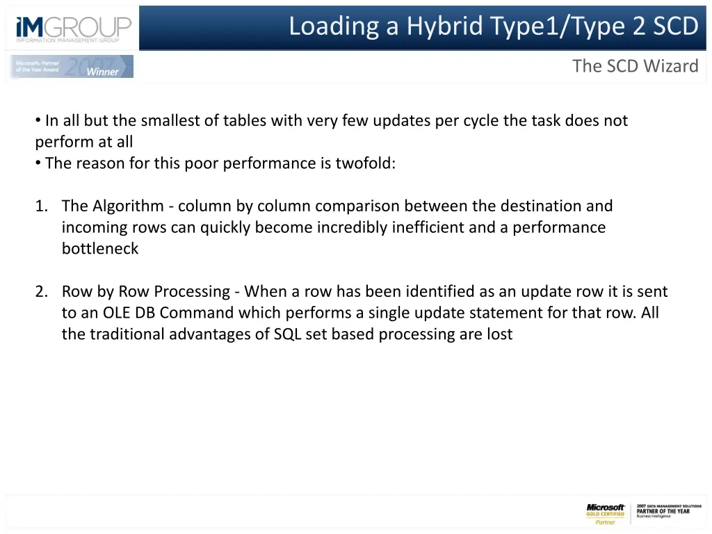 loading a hybrid type1 type 2 scd 2