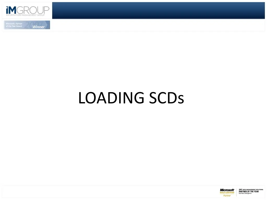 loading scds