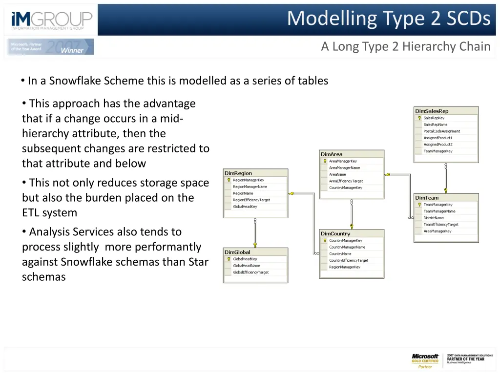 modelling type 2 scds 5