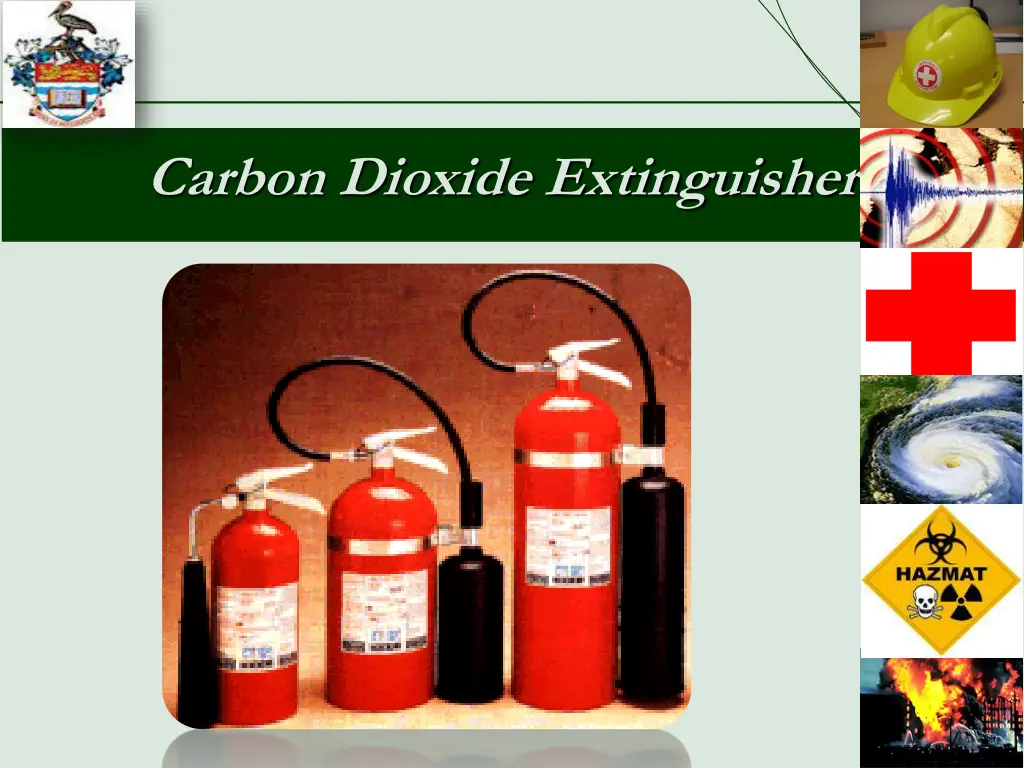 carbon dioxide extinguishers