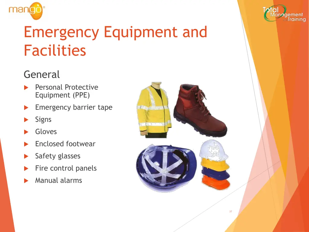 emergency equipment and facilities 1