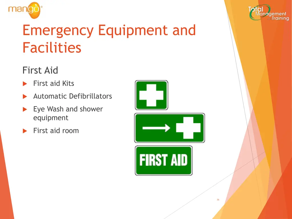 emergency equipment and facilities 2