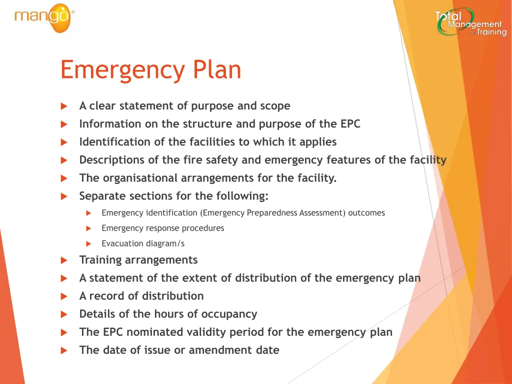 emergency plan 1