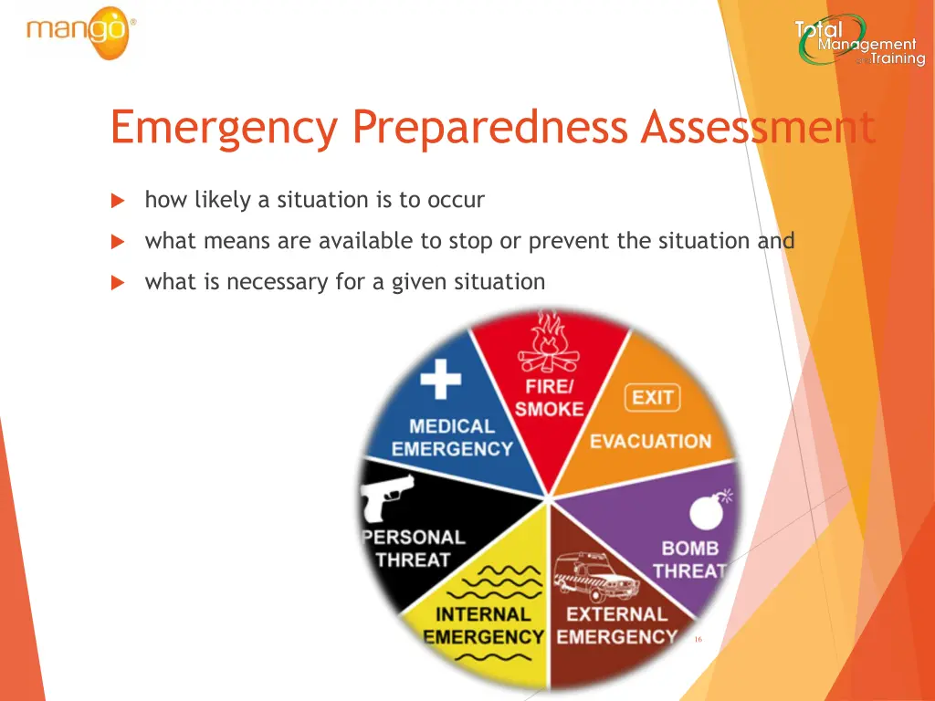 emergency preparedness assessment