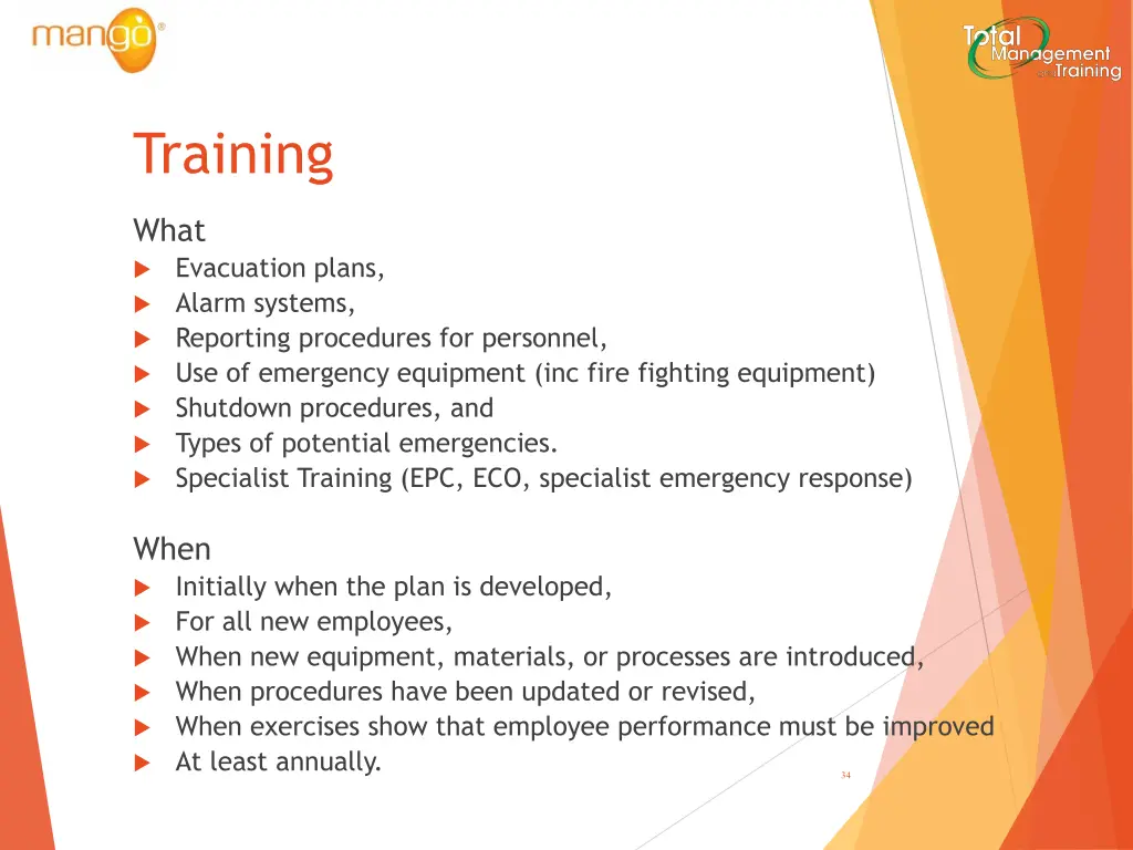 training 1